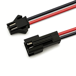 Прямые поставки с завода: Разъемы SM-2P (папа-мама) для воздушного соединения, 2-контактные клеммные разъемы, соединительный провод 2.54 мм, красно-черный соединительный кабель - Product Image 2