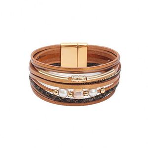 Bracelet en cuir bohème personnalisé – Conception légère, cadeau de vacances pour femme, renforcé en acier, original – Idéal pour les grossistes - Product Image 5