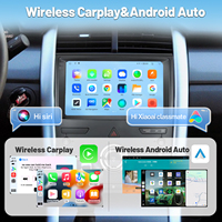 Radio de Coche con Pantalla Táctil Android de 9 Pulgadas, GPS, Navegador, WiFi, BT, CarPlay, Reproductor Multimedia Android Auto para Ford Edge 2009-2014