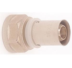 Raccord à sertir PEX-AL-PEX 26×3/4" Connecteur femelle |   Corps en laiton |   THS Thermostyle ® - Product Image 2