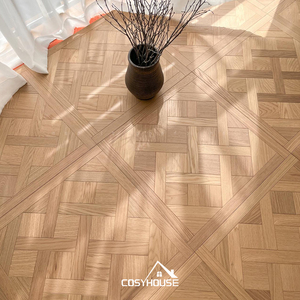 Plancher en bois d'ingénierie en chêne fumé à chevrons de haute qualité en Chine, <span class=keywords><strong>parquet</strong></span> multicouche <span class=keywords><strong>pour</strong></span> usage résidentiel et commercial - Product Image 3