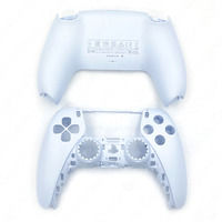 Coque de joystick noir et blanc pour manette PS5 en plastique durable - BDM-010