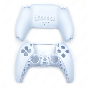 <span class=keywords><strong>Coque</strong></span> de joystick noir et blanc pour manette <span class=keywords><strong>PS5</strong></span> en plastique durable - BDM-010 - Product Image 4