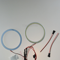 Pièces de véhicule, autres accessoires d'éclairage automobile, anneaux halo SMD 3528 de 100 mm, 115 mm, 126 mm, 145 mm, 106 mm, phares LED Angel Eyes pour voiture