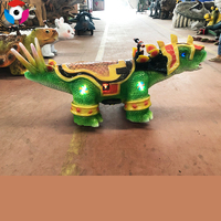 Dinosaure animatronique personnalisable à chevaucher pour intérieur/extérieur, pour parcs d'attractions, parcs d'aventure, centres commerciaux, jardins et maisons