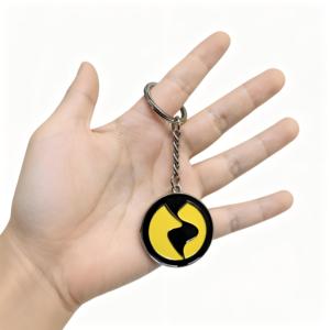 Custom Cars Metal Keychain Soft Enamel Metal Crafts Zinc Alloy Gold <strong>Silver</strong> Plated UV Printing <strong>Key</strong> <strong>Ring</strong> for Business - Product Image 4
