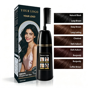 CHUYAN - Barra de Tinte para el Cabello, Aplicador Mágico, Color Negro Natural Instantáneo, Uso Doméstico, Aprobado por la CE, Muestra - Product Image 1