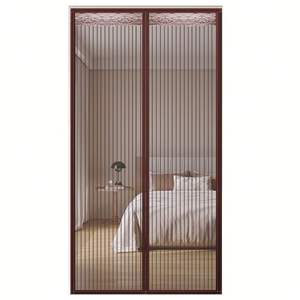 Moderni schermi magnetici per porte e finestre in fibra di vetro insetti a rete tenda a mani libere Fly-Bug che impedisce la zanzara <span class=keywords><strong>porta</strong></span> magnetica - Product Image 1