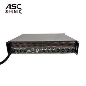 ASCSONIC DSP6KQ 4通道4x2000W D类线阵列扬声器2欧姆稳定数字放大器20Hz-20kHz 2年保修 - Product Image 3