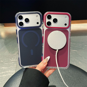 เคสโทรศัพท์กันกระแทกแบบแข็งแม่เหล็กป้องกันการเกิดออกซิเดชันรุ่นดั้งเดิมสำหรับ iPhone 18 Pro Max 18 17 Pro พร้อมฝาครอบเลนส์โลหะป้องกันการตก - Product Image 5