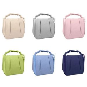 Trousse de Toilette Multifonction Étanche avec Fermeture Éclair et Perles, Sac de Rangement Portable pour Salle de Bain - Product Image 2