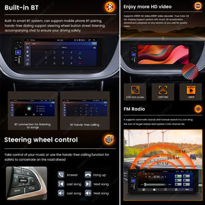 Autoradio USB AUX 6,86 pouces, type universel, prise <span class=keywords><strong>en</strong></span> charge du CarPlay sans fil, système Android, écran tactile, lecteur DVD de voiture 1DIN, MP5, <span class=keywords><strong>MP3</strong></span> - Product Image 3