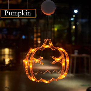 Lumière LED blanche chaude pour Halloween, à suspendre à la fenêtre, alimentée par piles, pour la décoration de fêtes, vente en gros OEM - Product Image 3