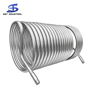 Échangeur de chaleur pour réservoir d'eau sur mesure, serpentin en acier inoxydable 202 430, ressort en acier inoxydable 304 201 - Product Image 4