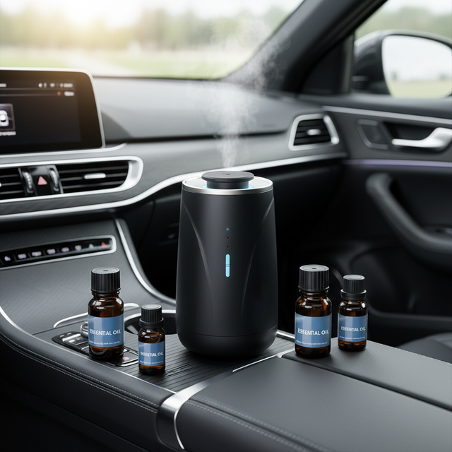 CNUS Long Lasting Car Air Freshener Aromatherapy Stick Scent Diffuser Tea Tree Fragrance Perfume Oil