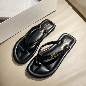 <span class=keywords><strong>Chanclas</strong></span> de Goma con Suela Gruesa Estilo Coreano, Parte Superior de PVC y Entresuela de Espuma, para <span class=keywords><strong>Mujer</strong></span>, Verano 2026, Antideslizantes, Acolchadas, para Playa y Vacaciones - Product Image 4