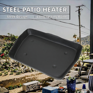 Estufa de pellets de hierro de diseño moderno para camping, tipo cohete, con quemador, tubo de fuego, columna de fuego y antorcha - Product Image 2