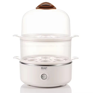 Cuiseur à œufs électrique 350W avec double plateau vertical et chauffage stable pour la cuisson quotidienne des œufs - Product Image 2