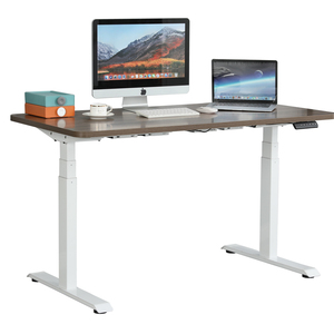 Giá Đỡ Điện Ngồi Hai Động Cơ Khung Máy Tính Đứng Nâng Điều Chỉnh Chiều Cao Với Bàn <span class=keywords><strong>42</strong></span> Inch Đến 59 Inch - Product Image 1