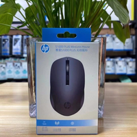 Souris Gaming Sans Fil HP S1000 Plus, Silencieuse, Ergonomique, Optique 2.4G pour PC et Ordinateur Portable