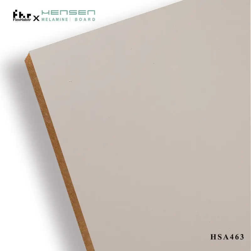 High Quality 3mm 6mm 12mm 15mm 18mm White Melamine Mdf Hdf Board For Furniture