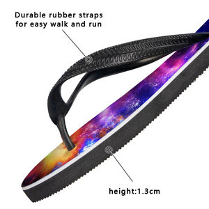 Chanclas de Goma Unisex Personalizadas Impresas en 3D Antideslizantes de Alta Elasticidad para <span class=keywords><strong>Piscina</strong></span> de Verano con Diseño de Dibujos Animados, Ligeras y con Punta Abierta - Product Image 5