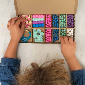 Kit promozionale fai da te personalizzato per mare e conchiglie Kit per creazione di corde per ragazze Kit di disegno per bambini - Product Image 5