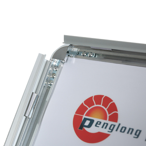 Soporte de cartel B1 de doble cara Aluminio 32mm Soporte de marco a presión Portátil al aire libre un tablero <span class=keywords><strong>Pavimento</strong></span> Sign a Frame - Product Image 4