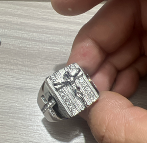 Fashion Jewelry <b>Ring</b> For Women <b>Fine</b> Jewelry <b>Ring</b> Stainless Steel Jewelry <b>Ring</b> Gold Plated Jewelry Engagement <b>Ring</b> Jesus Style - Product Image 2