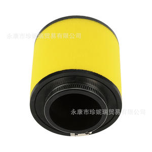 ฟิลเตอร์อากาศฮอนด้าเอทีวี 65 มม. ฟองน้ำสีเหลืองแบบตรงสำหรับอะไหล่ซ่อมทดแทน Trx420 Trx450 - Product Image 4