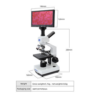 MSD101-Q-7C microscopio integrato biologico multifunzionale con display da <span class=keywords><strong>7</strong></span> pollici - Product Image 3