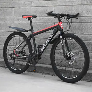 Новый 26 27,5 дюймов из углеродистой стали горный велосипед открытый дисковый тормоз с переменной скоростью педаль подвески вилка колеса Горный цикл