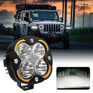 Đèn <span class=keywords><strong>LED</strong></span> phụ trợ siêu sáng 200W <span class=keywords><strong>5</strong></span> inch, đèn chiếu xa, đèn sương mù, đèn chạy ban ngày (DRL) 24V cho ô tô, xe tải, xe bán tải, ATV, UTV - Product Image 2