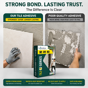 C2E <span class=keywords><strong>Mortero</strong></span> Adhesivo Fino Modificado con Polímeros <span class=keywords><strong>de</strong></span> 20 kg <span class=keywords><strong>de</strong></span> Larga Tiempo <span class=keywords><strong>de</strong></span> Aplicación para Gran Formato <span class=keywords><strong>de</strong></span> Porcelanato, Adhesivo para Azulejos <span class=keywords><strong>de</strong></span> Pared <span class=keywords><strong>y</strong></span> Suelo, Suministro <span class=keywords><strong>de</strong></span> Fábrica - Product Image 4