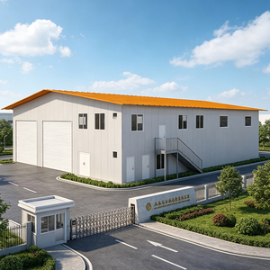 Edificio de Almacenamiento Logístico de Acero Estructural Prefabricado Resistente al Fuego, Depósito Comercial Prefabricado de Alta Resistencia - Product Image 1