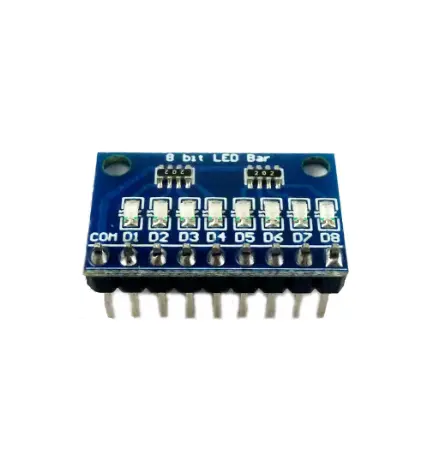 Módulo indicador LED de ánodo/cátodo común azul/rojo de 8 bits de 3-24V, placa de Kit de inicio de placa de pruebas para impresora 3D MCU ARM MEGA