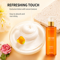 Lotion corporelle en gel bio végane sans parfum, réparatrice, apaisante, éclaircissante et hydratante à la vitamine C, 300 ml, pour femmes