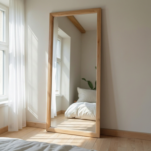 Full-Length High-Definition Explosion-Proof Float Glass Dressing <b>Mirror</b> Floor <b>Wall</b>-Mounted for Bedroom/Clothing Store Use - Product Image 1