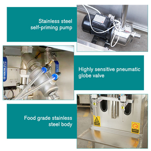 Trung Quốc đa chức năng trọng lực chất lỏng nước tinh khiết Máy rót chai - Product Image 5