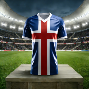 2627 Camisetas Personalizadas de Noruega, Uniformes de Fútbol, Camisetas de Fútbol, Maillot de Foot, Fotballdrakt, Gran Venta - Product Image 1