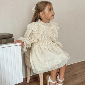 Robe de Cérémonie Courtoise pour Filles, Style <span class=keywords><strong>Lolita</strong></span> JK, Broderie Dentelle, Doublure Coton, Collection Printemps/Automne 2025 (inspiration russe) - Product Image 5