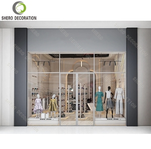 High End Clothing Shops Interior Design Garment Stand Modern Metal Clothing Display Rack Clothing Store Furniture Custom - Product Image 6