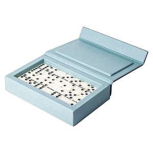 <span class=keywords><strong>Juego</strong></span> de <span class=keywords><strong>dominó</strong></span> de cuero de diseñador de lujo personalizado de fábrica <span class=keywords><strong>Juego</strong></span> de cuero para la familia - Product Image 3