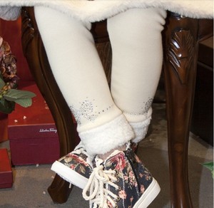 <span class=keywords><strong>Leggings</strong></span> in <span class=keywords><strong>velluto</strong></span> con glassa calda invernale lucida per bambini in Thailandia - Product Image 5