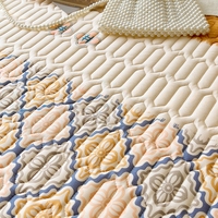 Matelas de couchage d'été Surmatelas en fibre de cellulose régénérée en latex naturel pour la maison Matelas frais