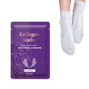Nail Supply Collagen Foot <strong>Sock</strong> Custom Logo Foot Mask <strong>Moisturizing</strong> Collagen <strong>Socks</strong> for Pedicure Treatment - Product Image 1