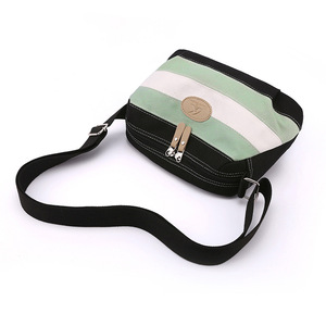 Bolso de lona al por mayor, bandolera, bolso mensajero, bolso de ocio para mujer, bolso de lona sencillo y literario, mochila de un solo hombro - Product Image 5