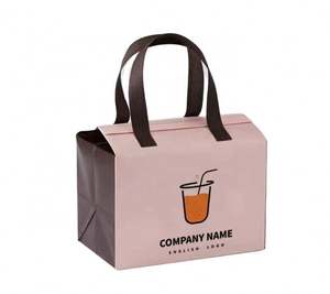 Tela Aislante Térmica Impermeable al por Mayor para Bolsas Refrigerantes para Comida para Llevar y Picnics con Divertido Diseño de Dibujos Animados - Product Image 1