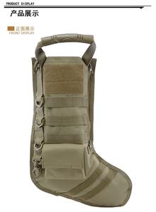 Creative Camouflage <b>Christmas</b> <b>Stocking</b> Bags Tactical <b>Christmas</b> <b>Stockings</b> with Molle Gear A-1201 - Product Image 6