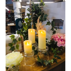 <span class=keywords><strong>Bougie</strong></span> <span class=keywords><strong>LED</strong></span> en forme de pilier LUYI pour la Saint-Valentin, lumière chaude avec effet de <span class=keywords><strong>flamme</strong></span> <span class=keywords><strong>vacillante</strong></span> réaliste, avec batterie - Product Image 6